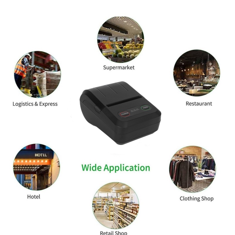 Care sunt domeniile de aplicare ale imprimantelor termice de 58 mm?